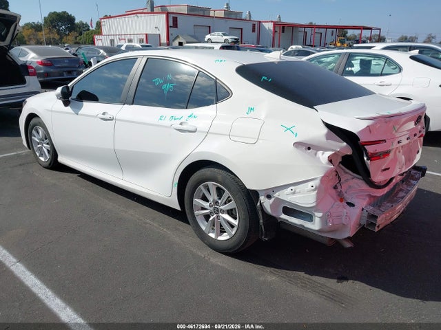 46172694 :رقم المزاد ، 4T1DAACK5SU097818 vin ، 2025 Toyota Camry Le مزاد بيع