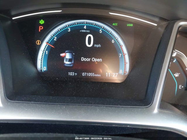 Продаж на аукціоні авто 2019 Honda Civic Ex, vin: 19XFC1F32KE205080, номер лоту: 46172699