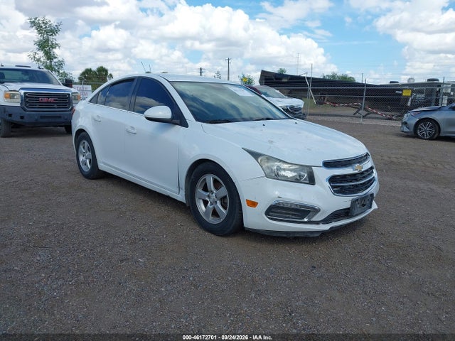 2016 Chevrolet Cruze Limited 1lt Auto მანქანა იყიდება აუქციონზე, vin: 1G1PE5SB9G7224891, აუქციონის ნომერი: 46172701