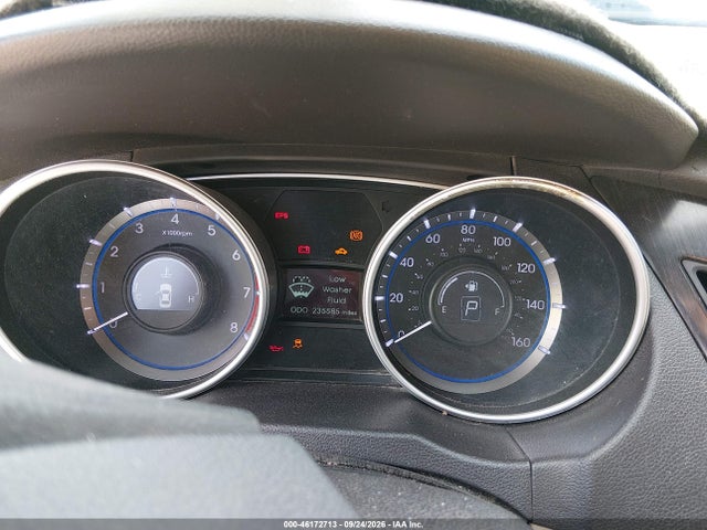 2013 Hyundai Sonata Limited მანქანა იყიდება აუქციონზე, vin: 5NPEC4AC2DH519749, აუქციონის ნომერი: 46172713