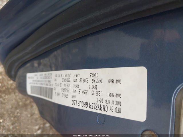 Aukcja sprzedaży 2012 Chrysler Town & Country Touring, vin: 2C4RC1BG9CR136717, numer aukcji: 46172718