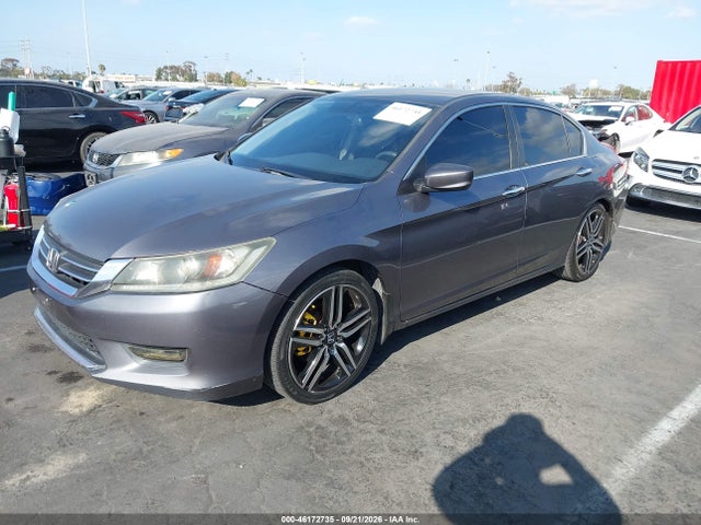 46172735 :رقم المزاد ، 1HGCR2E57FA217116 vin ، 2015 Honda Accord Sport مزاد بيع