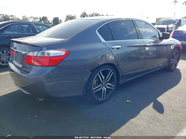46172735 :رقم المزاد ، 1HGCR2E57FA217116 vin ، 2015 Honda Accord Sport مزاد بيع