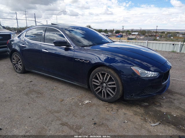 Продажа на аукционе авто 2017 Maserati Ghibli S Q4, vin: ZAM57RTL6H1230056, номер лота: 46172747
