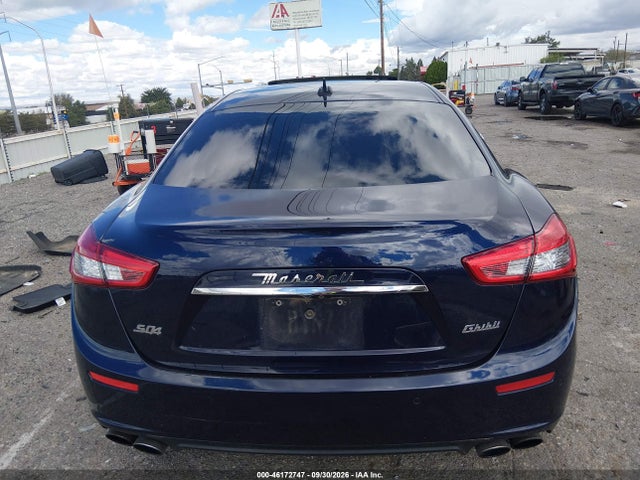 Aukcja sprzedaży 2017 Maserati Ghibli S Q4, vin: ZAM57RTL6H1230056, numer aukcji: 46172747