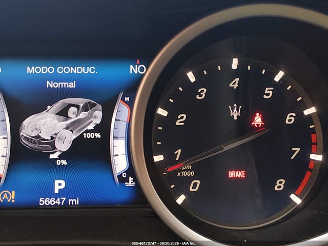 Aukcja sprzedaży 2017 Maserati Ghibli S Q4, vin: ZAM57RTL6H1230056, numer aukcji: 46172747