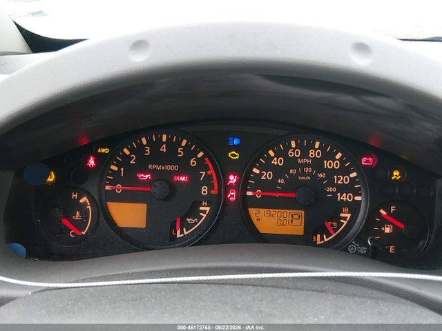 46172765 :رقم المزاد ، 5N1AN0NW5CC510622 vin ، 2012 Nissan Xterra X مزاد بيع