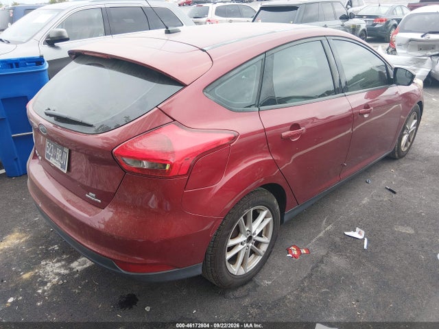 2015 Ford Focus Se მანქანა იყიდება აუქციონზე, vin: 1FADP3K20FL289195, აუქციონის ნომერი: 46172804