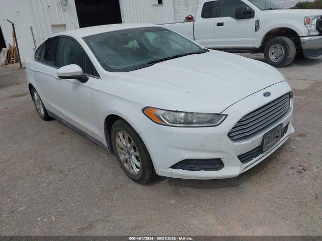 46172824 :رقم المزاد ، 1FA6P0G76F5125577 vin ، 2015 Ford Fusion S مزاد بيع