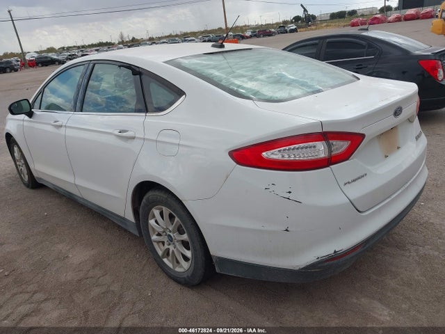 46172824 :رقم المزاد ، 1FA6P0G76F5125577 vin ، 2015 Ford Fusion S مزاد بيع