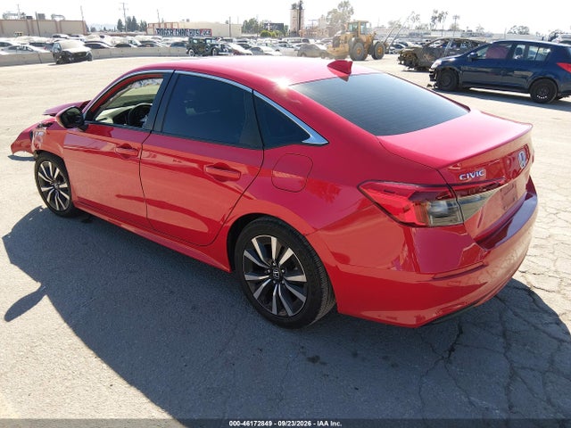 2022 Honda Civic Ex მანქანა იყიდება აუქციონზე, vin: 2HGFE1F78NH304574, აუქციონის ნომერი: 46172849