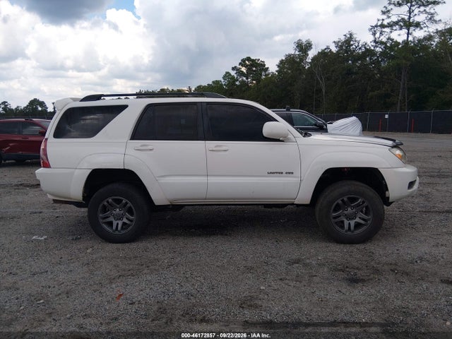 2005 Toyota 4runner Limited V8 მანქანა იყიდება აუქციონზე, vin: JTEBT17RX50049882, აუქციონის ნომერი: 46172857