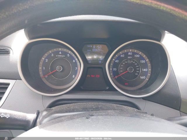 2012 Hyundai Elantra Gls (ulsan Plant) მანქანა იყიდება აუქციონზე, vin: KMHDH4AE5CU260219, აუქციონის ნომერი: 46172862