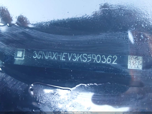 Aukcja sprzedaży 2019 Chevrolet Equinox Ls, vin: 3GNAXHEV3KS590362, numer aukcji: 46172884