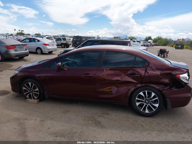 Продаж на аукціоні авто 2015 Honda Civic Ex, vin: 19XFB2F89FE062350, номер лоту: 46172904