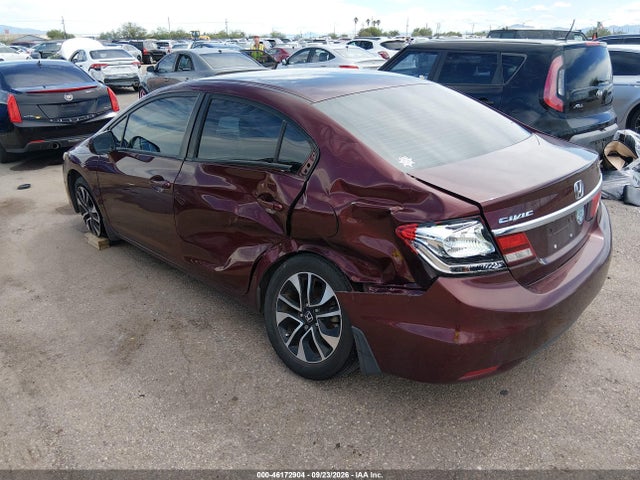 Продаж на аукціоні авто 2015 Honda Civic Ex, vin: 19XFB2F89FE062350, номер лоту: 46172904