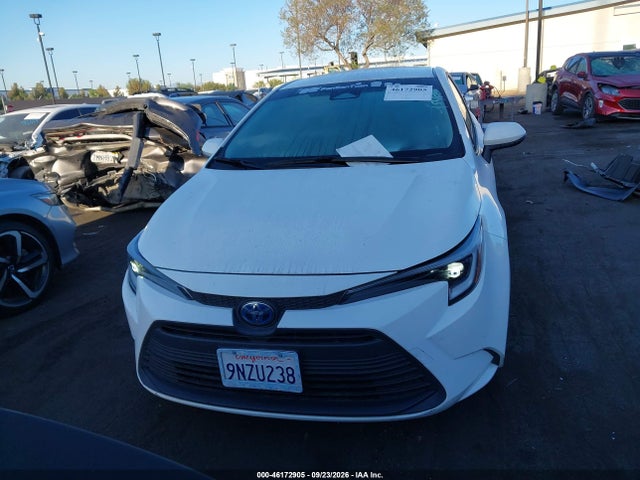 2024 Toyota Corolla Hybrid Le მანქანა იყიდება აუქციონზე, vin: JTDBCMFE6R3065683, აუქციონის ნომერი: 46172905