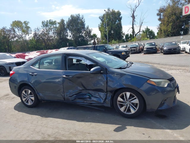 Продаж на аукціоні авто 2015 Toyota Corolla Le Eco Plus, vin: 5YFBPRHEXFP289797, номер лоту: 46172915