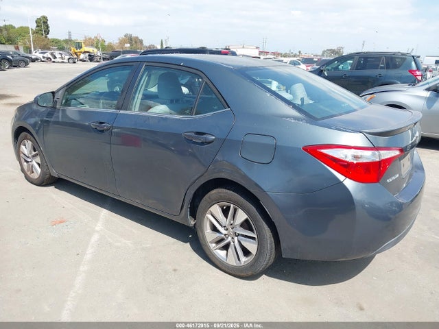 Продаж на аукціоні авто 2015 Toyota Corolla Le Eco Plus, vin: 5YFBPRHEXFP289797, номер лоту: 46172915
