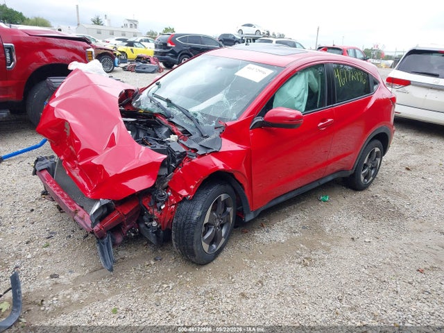 2018 Honda Hr-v Ex მანქანა იყიდება აუქციონზე, vin: 3CZRU6H56JG704743, აუქციონის ნომერი: 46172996