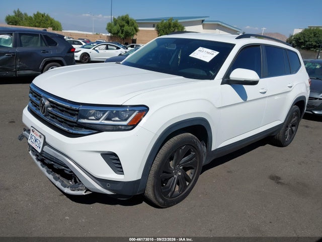 2021 Volkswagen Atlas 3.6l V6 Se W/technology მანქანა იყიდება აუქციონზე, vin: 1V2HR2CA0MC548785, აუქციონის ნომერი: 46173010