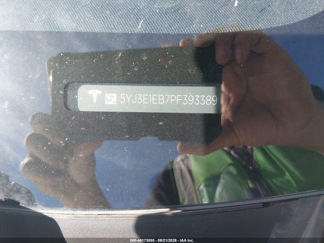 2023 Tesla Model 3 Long Range Dual Motor All-wheel Drive მანქანა იყიდება აუქციონზე, vin: 5YJ3E1EB7PF393389, აუქციონის ნომერი: 46173055