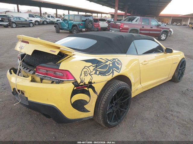 Chevrolet Camaro 2lt 2015 2G1FF3D32F9132263 Image 4