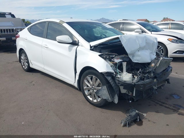 46173115 :رقم المزاد ، 5NPDH4AE1GH728855 vin ، 2016 Hyundai Elantra Se مزاد بيع