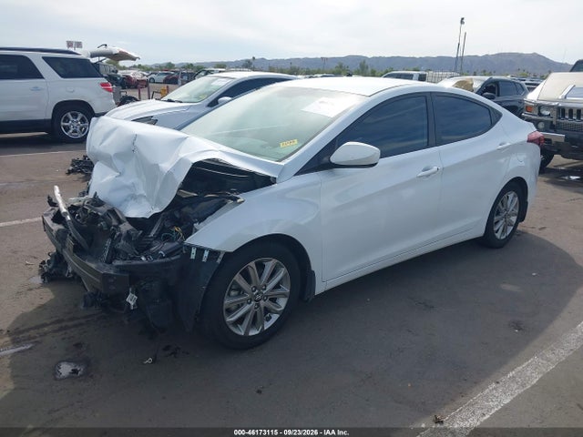 46173115 :رقم المزاد ، 5NPDH4AE1GH728855 vin ، 2016 Hyundai Elantra Se مزاد بيع