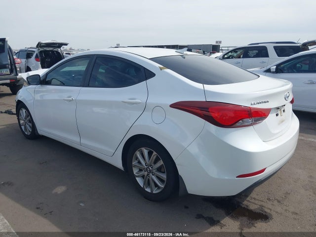 46173115 :رقم المزاد ، 5NPDH4AE1GH728855 vin ، 2016 Hyundai Elantra Se مزاد بيع