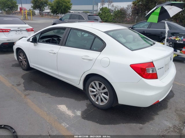 2012 Honda Civic Ex მანქანა იყიდება აუქციონზე, vin: 19XFB2F86CE388764, აუქციონის ნომერი: 46173189