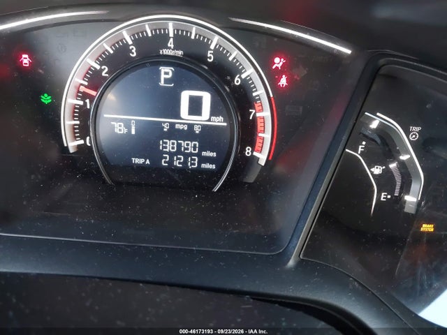46173193 :رقم المزاد ، 2HGFC2F5XGH536073 vin ، 2016 Honda Civic Lx مزاد بيع