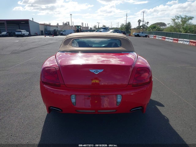 2007 Bentley Continental Gtc მანქანა იყიდება აუქციონზე, vin: SCBDR33W27C047759, აუქციონის ნომერი: 46173213