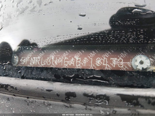 2010 Honda Odyssey Touring მანქანა იყიდება აუქციონზე, vin: 5FNRL3H96AB113473, აუქციონის ნომერი: 46173253