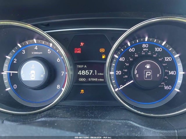 46173294 :رقم المزاد ، 5NPEC4AB3CH452469 vin ، 2012 Hyundai Sonata Se 2.0t مزاد بيع