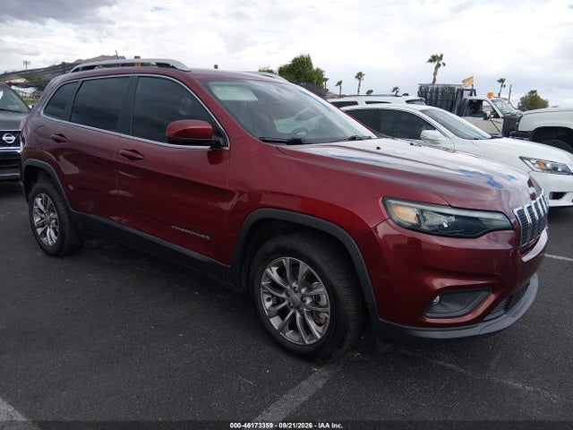 2021 Jeep Cherokee Latitude Lux Fwd მანქანა იყიდება აუქციონზე, vin: 1C4PJLMX3MD156021, აუქციონის ნომერი: 46173359