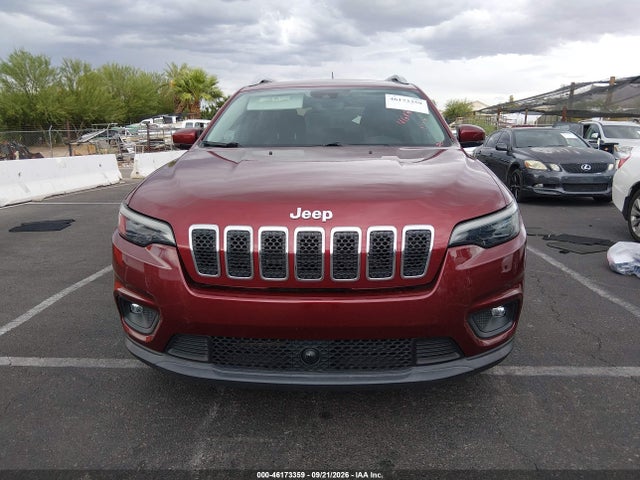 2021 Jeep Cherokee Latitude Lux Fwd მანქანა იყიდება აუქციონზე, vin: 1C4PJLMX3MD156021, აუქციონის ნომერი: 46173359