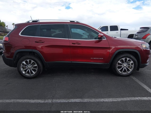 2021 Jeep Cherokee Latitude Lux Fwd მანქანა იყიდება აუქციონზე, vin: 1C4PJLMX3MD156021, აუქციონის ნომერი: 46173359