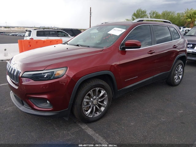 2021 Jeep Cherokee Latitude Lux Fwd მანქანა იყიდება აუქციონზე, vin: 1C4PJLMX3MD156021, აუქციონის ნომერი: 46173359