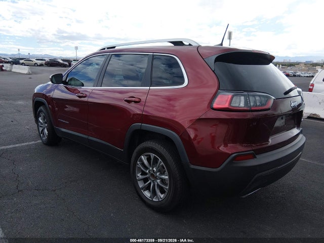 2021 Jeep Cherokee Latitude Lux Fwd მანქანა იყიდება აუქციონზე, vin: 1C4PJLMX3MD156021, აუქციონის ნომერი: 46173359