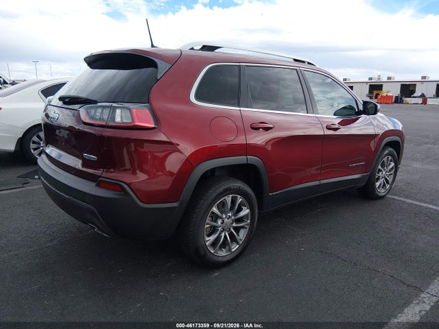 2021 Jeep Cherokee Latitude Lux Fwd მანქანა იყიდება აუქციონზე, vin: 1C4PJLMX3MD156021, აუქციონის ნომერი: 46173359