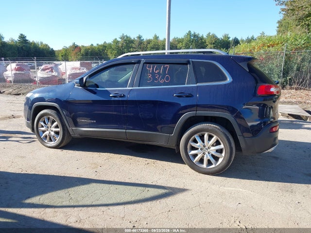 2015 Jeep Cherokee Limited მანქანა იყიდება აუქციონზე, vin: 1C4PJMDS0FW650290, აუქციონის ნომერი: 46173360