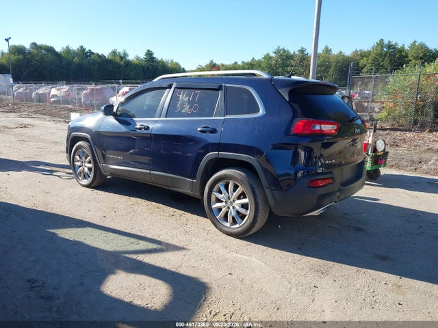 2015 Jeep Cherokee Limited მანქანა იყიდება აუქციონზე, vin: 1C4PJMDS0FW650290, აუქციონის ნომერი: 46173360