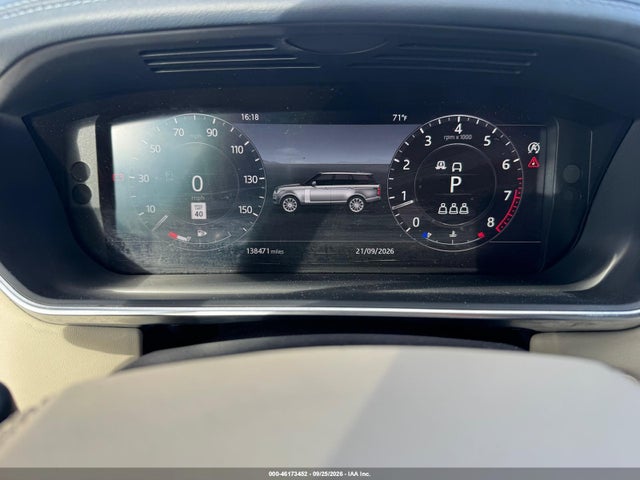 2019 Land Rover Range Rover 3.0l V6 Supercharged Hse მანქანა იყიდება აუქციონზე, vin: SALGS2SV7KA539380, აუქციონის ნომერი: 46173452