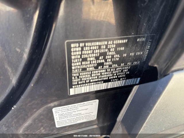 Продажа на аукционе авто 2009 Volkswagen Tiguan Se, vin: WVGBV95N39W527524, номер лота: 46173466
