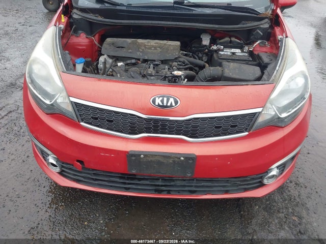 2016 Kia Rio Ex მანქანა იყიდება აუქციონზე, vin: KNADN4A39G6645883, აუქციონის ნომერი: 46173467