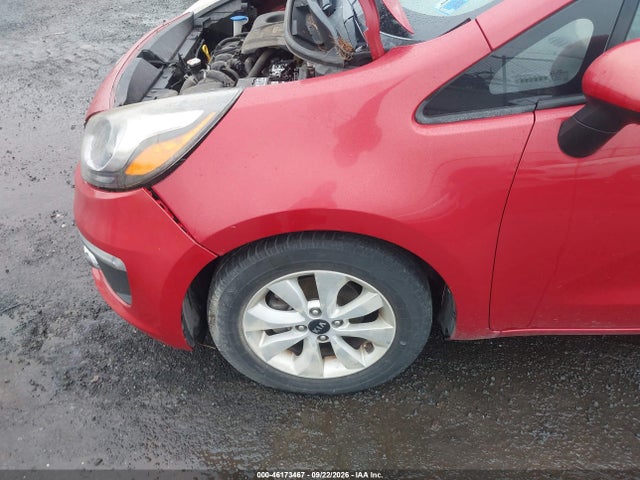 2016 Kia Rio Ex მანქანა იყიდება აუქციონზე, vin: KNADN4A39G6645883, აუქციონის ნომერი: 46173467