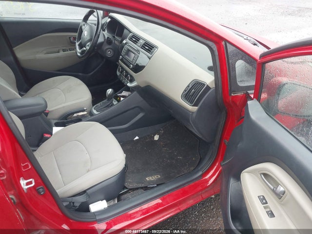 2016 Kia Rio Ex მანქანა იყიდება აუქციონზე, vin: KNADN4A39G6645883, აუქციონის ნომერი: 46173467