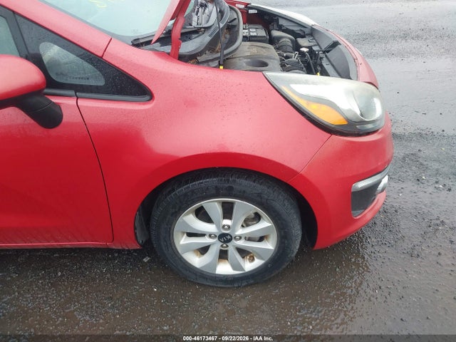 2016 Kia Rio Ex მანქანა იყიდება აუქციონზე, vin: KNADN4A39G6645883, აუქციონის ნომერი: 46173467