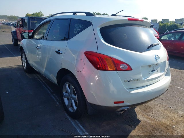 Auction sale of the 2009 Nissan Murano Sl, vin: JN8AZ18W59W139712, lot number: 46173468